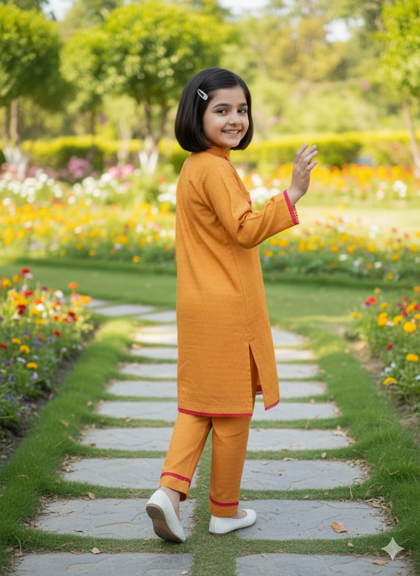 Charming Boski Linen Straight Suit - Image 4