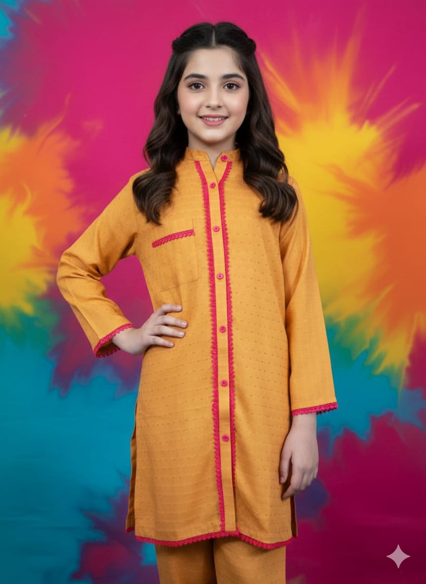 Charming Boski Linen Straight Suit - Image 5