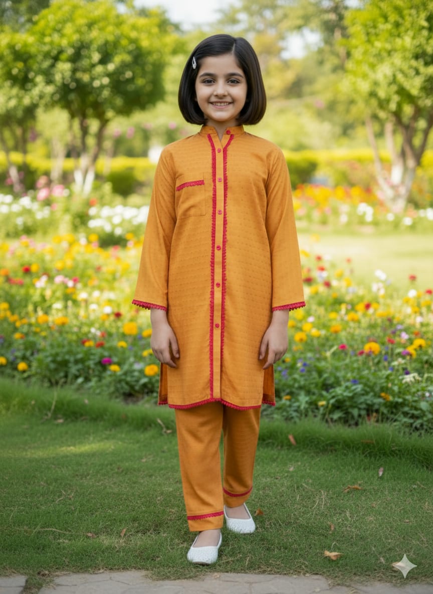 Charming Boski Linen Straight Suit - Image 2