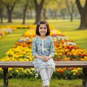 Fun & Vibrant Cotton Kurta Set